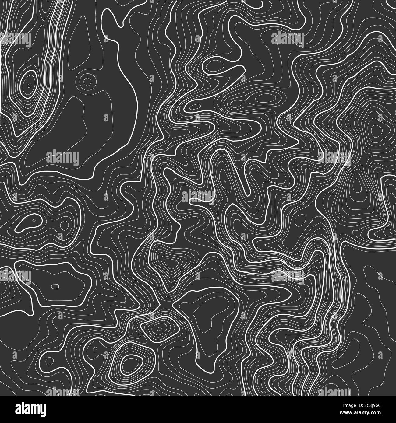 Topographic map background with space for copy . Line topography map