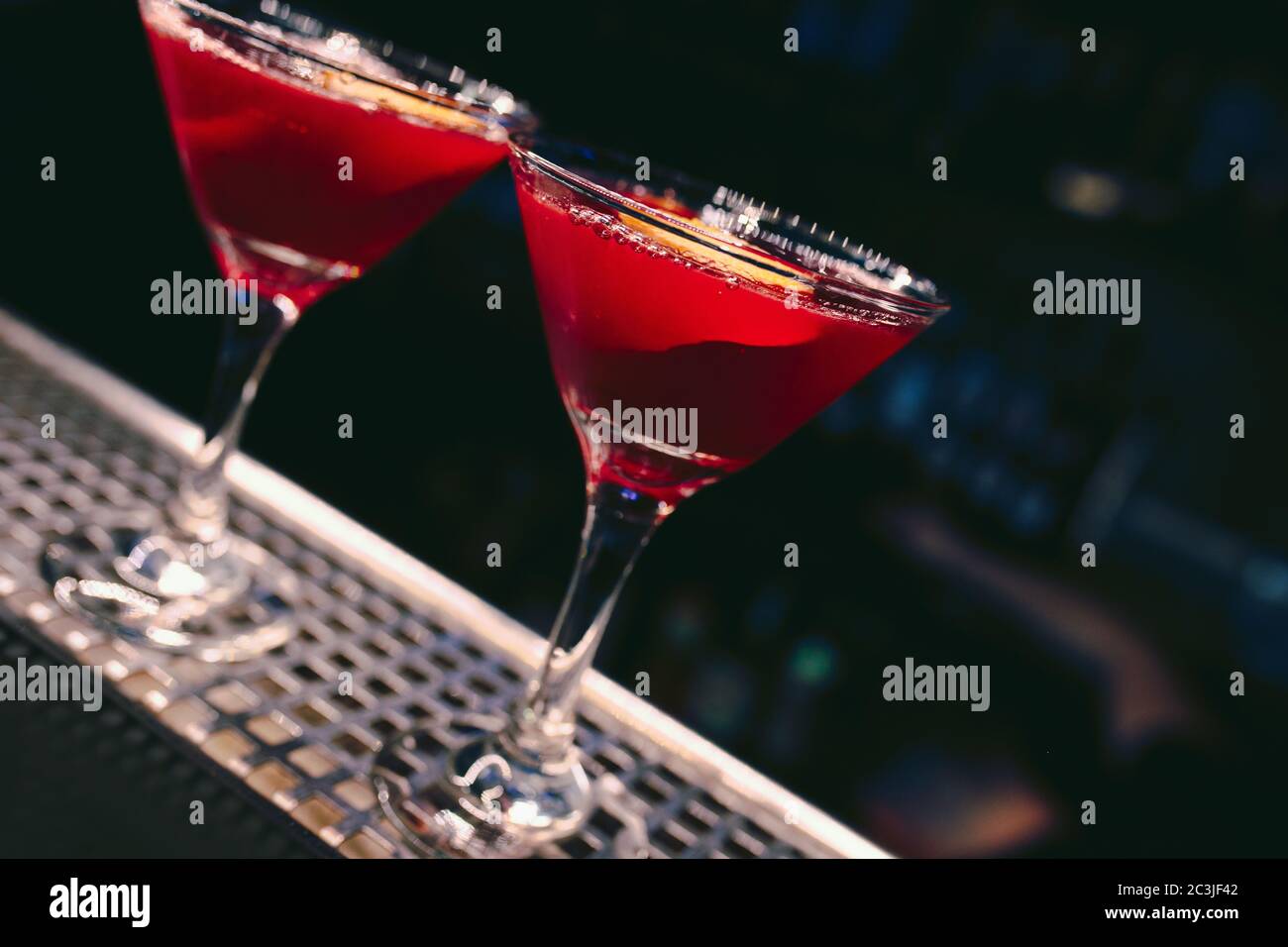 ice cold modern Cocktail gourmet craft white with Sweet caramels ...