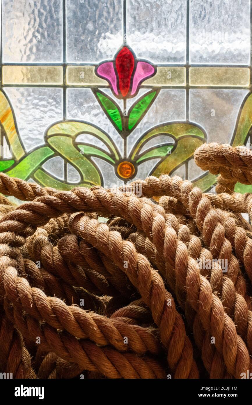 Stained rope hi-res stock photography and images - Alamy