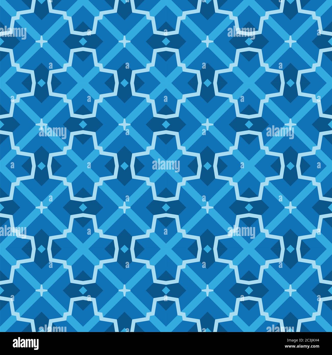 Geometric Seamless Pattern Vector Illustration Stock Vector Image & Art ...