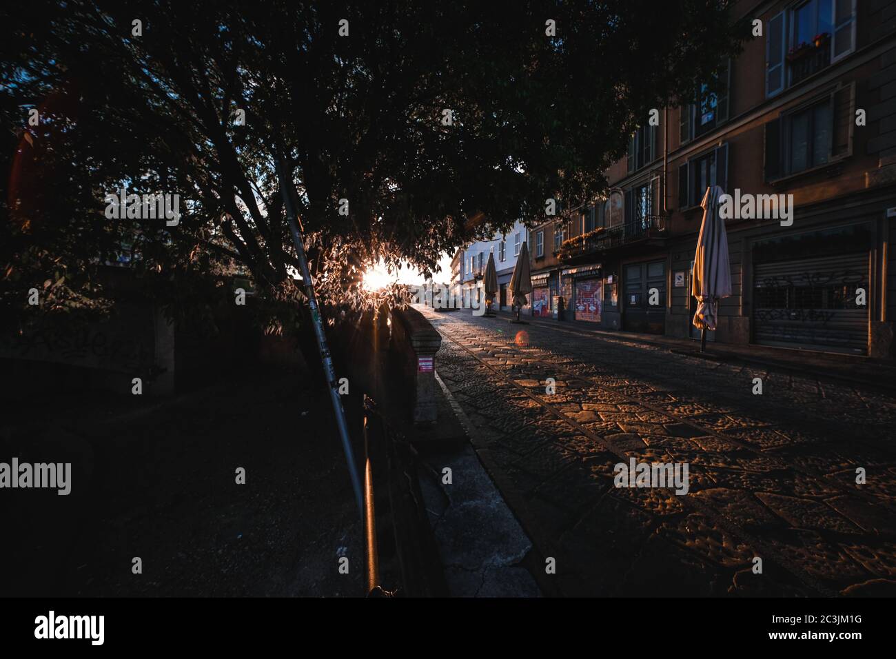 Beautiful shot brick pathway hi-res stock photography and images - Alamy