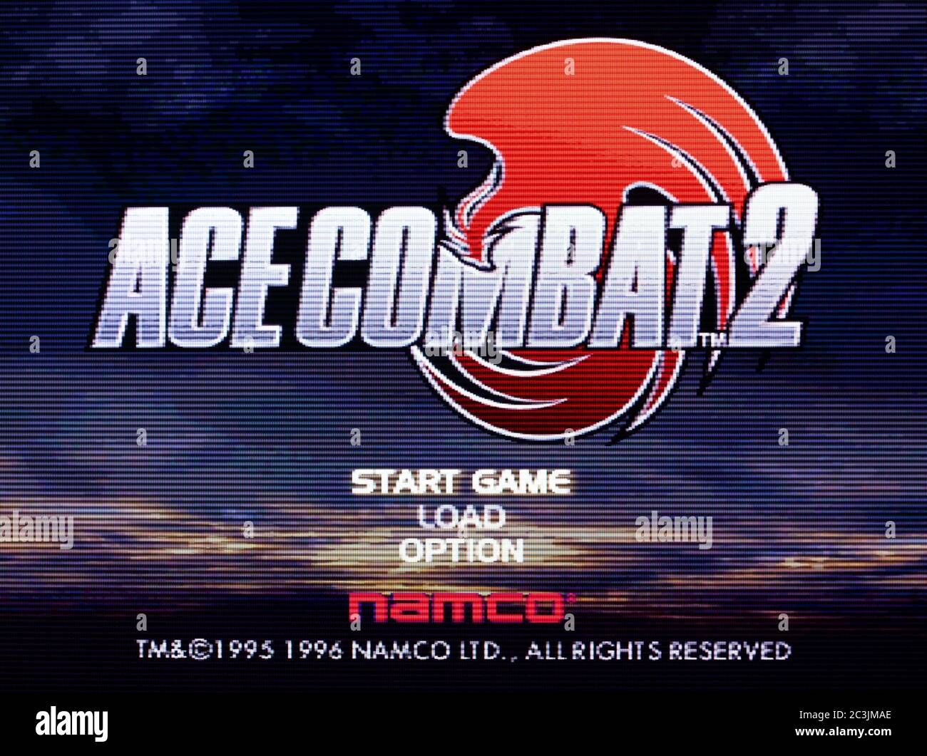 Ace Combat 2 - Sony Playstation 1 PS1 PSX - Editorial use only Stock Photo  - Alamy