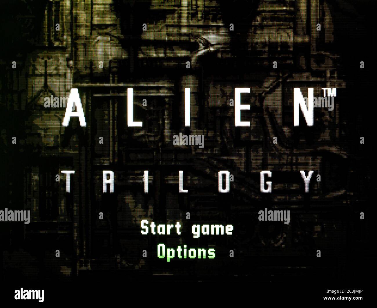 Refinery beast disguise Alien Trilogy - Sony Playstation 1 PS1 PSX - Editorial use only Stock Photo  - Alamy