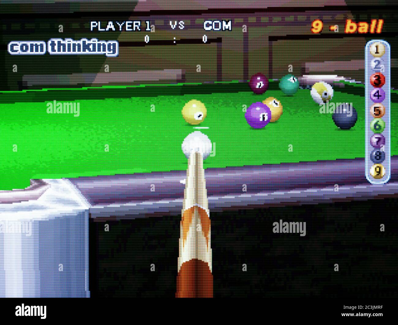 Billiards  (PS1) Gameplay 