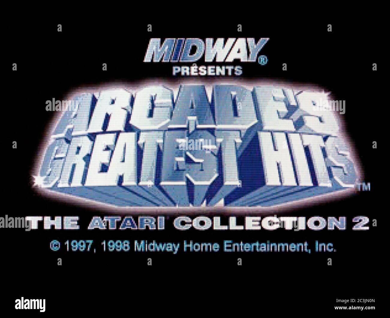 Arcade Greatest Hits The Atari Collection 2 - Sony Playstation 1 PS1 PSX -  Editorial use only Stock Photo - Alamy