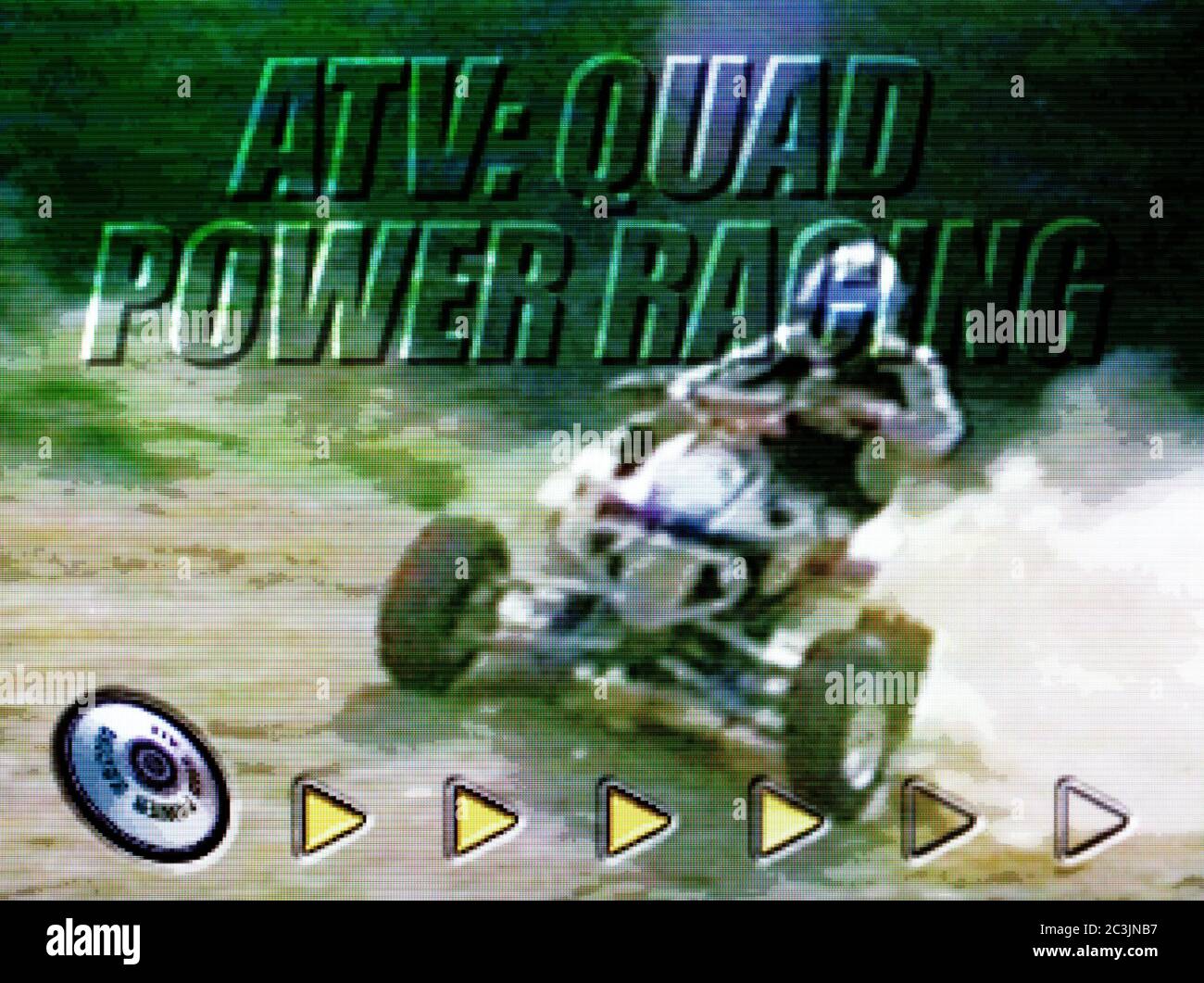 ATV Quad Power Racing Sony Playstation 1 PS1 PSX Editorial use only