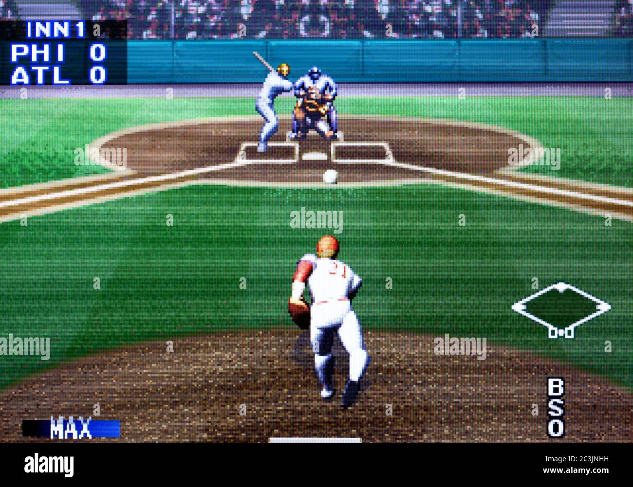Bases Loaded '96 Double Header Sony Playstation 1 PS1 PSX Editorial