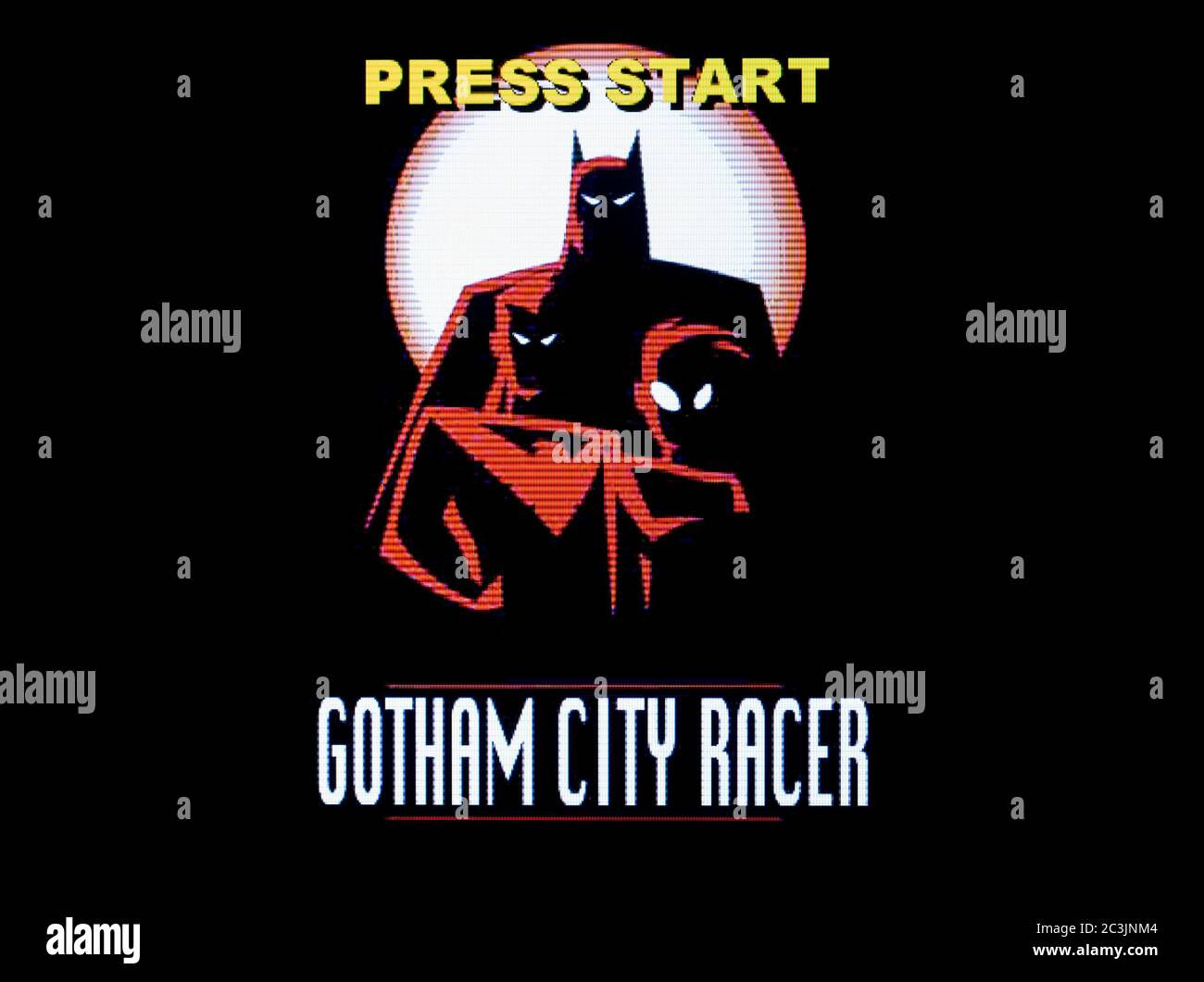 Batman Gotham City Racer - Sony Playstation 1 PS1 PSX - Editorial use only  Stock Photo - Alamy