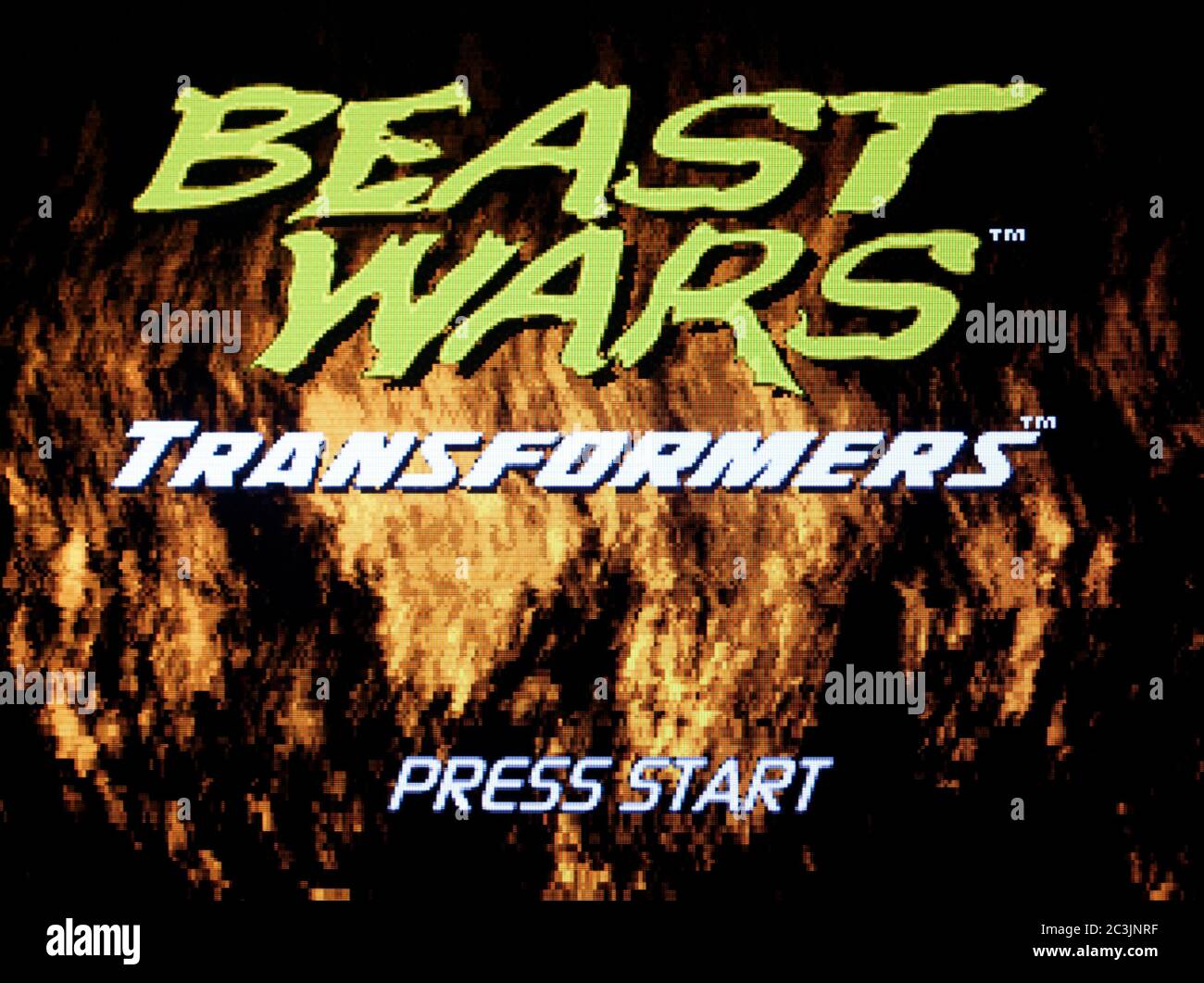Beast Wars Transformers Sony Playstation 1 PS1 PSX Editorial use