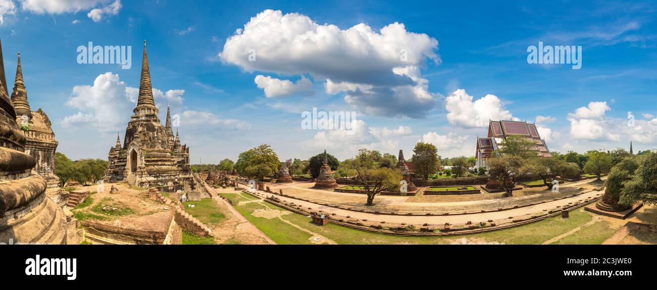 Panorama ayutthaya historical park hi-res stock photography and images ...
