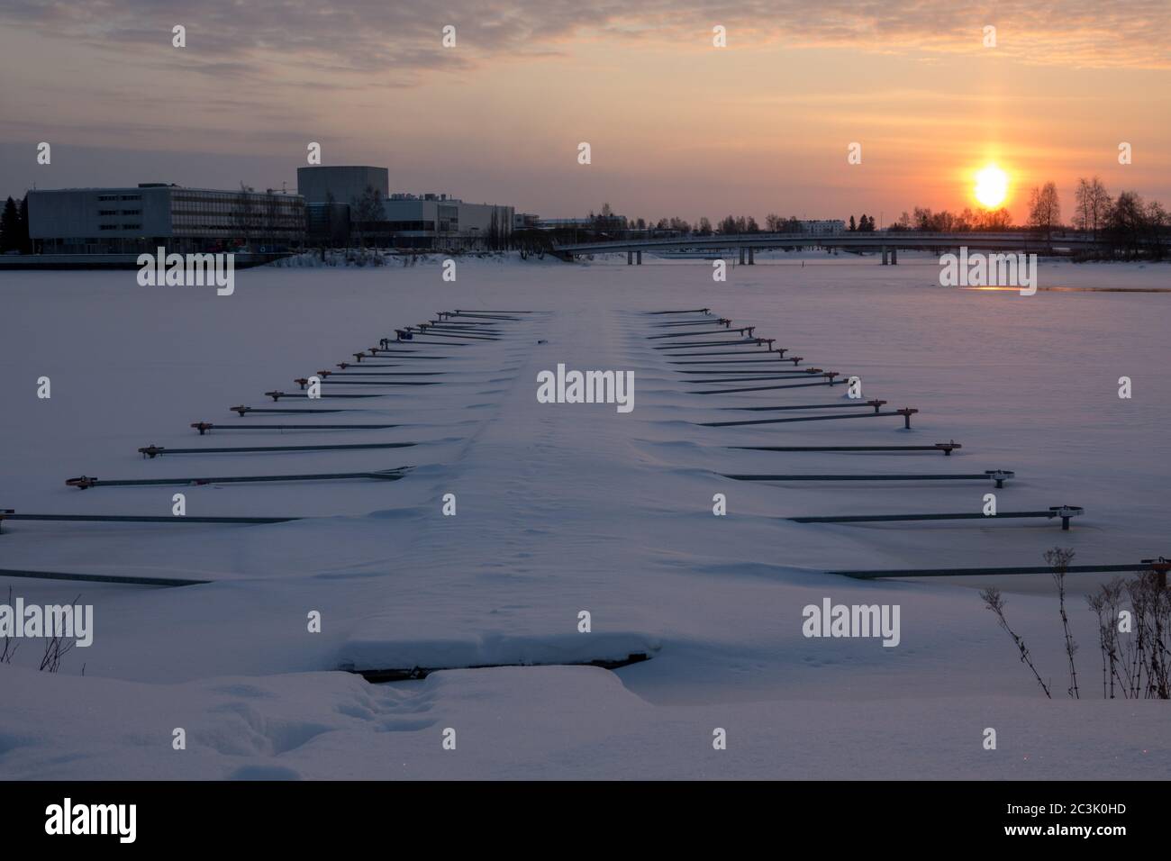 Views from Oulu Stock Photo