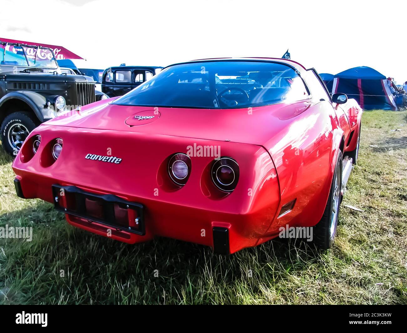 Moscow Russia May 25 19 Red Chevrolet Corvette Stingray Parked On The Grass The Classic Vintage American Sports Car Stock Photo Alamy Moscow Russia May 25 19 Red Chevrolet Corvette Stingray Parked On The Grass The Classic Vintage American Sports Car Stock Photo Alamy