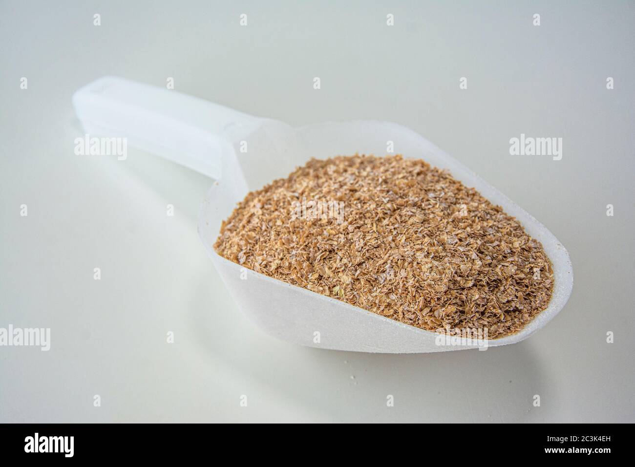 Shovels with different types of flour Stock Photo