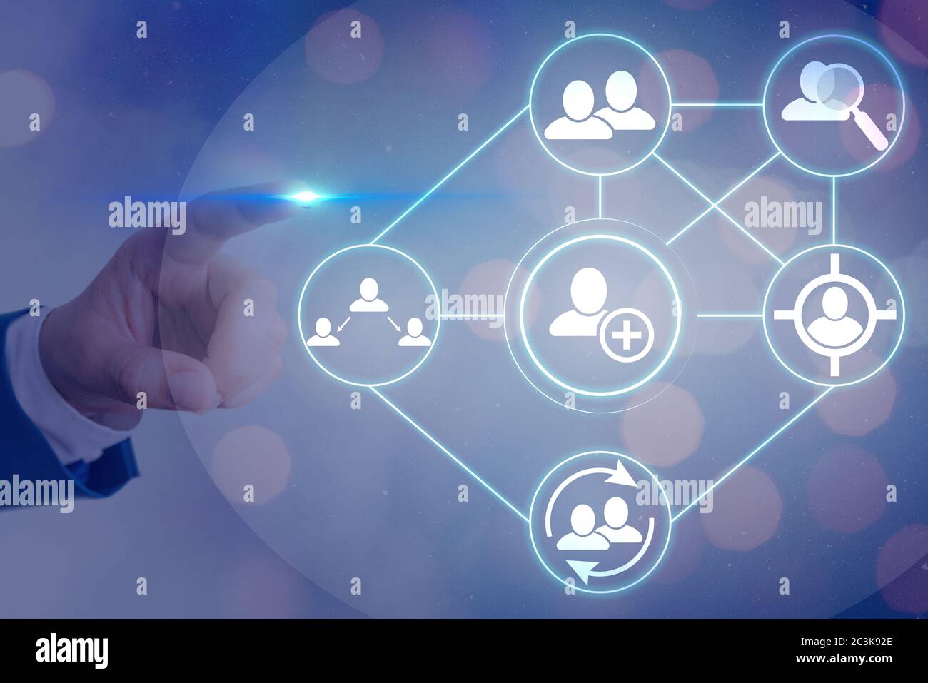 Information Digital Technology Network Connection Infographic Elements ...