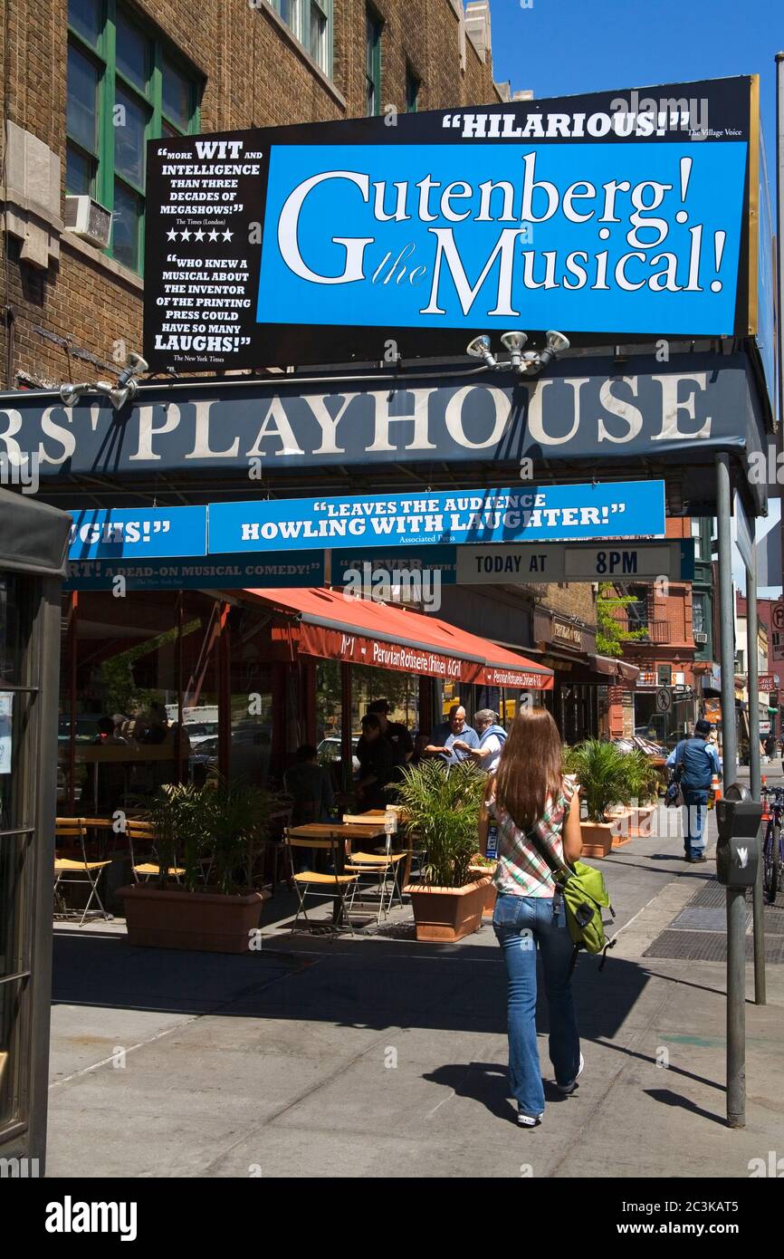 Actors' Playhouse in Greenwich Village, Downtown Manhattan, New York