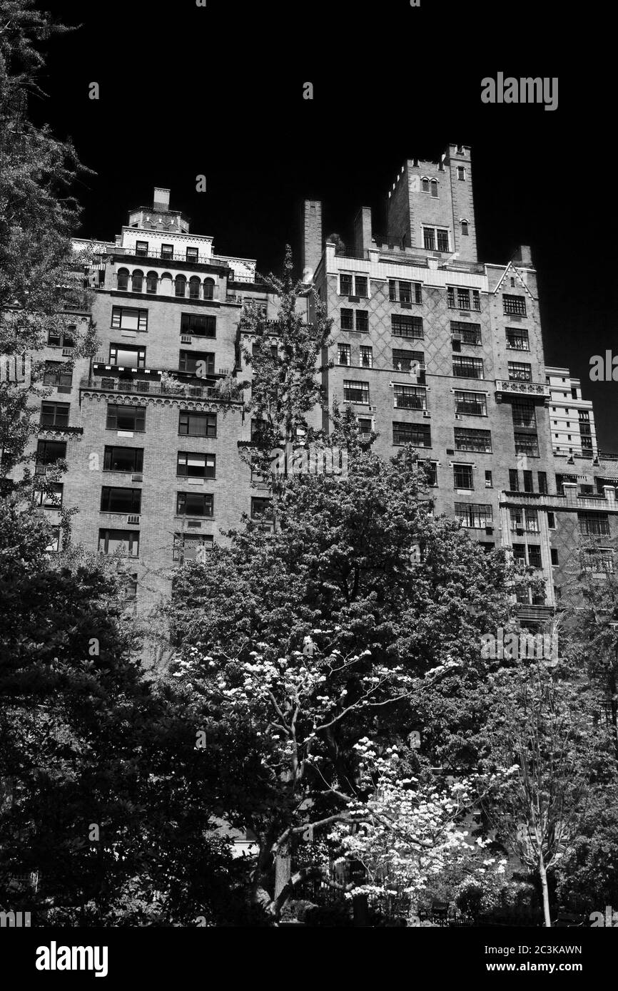 Apartments in Gramercy Park, Midtown Manhattan, New York City, New York, USA Stock Photo