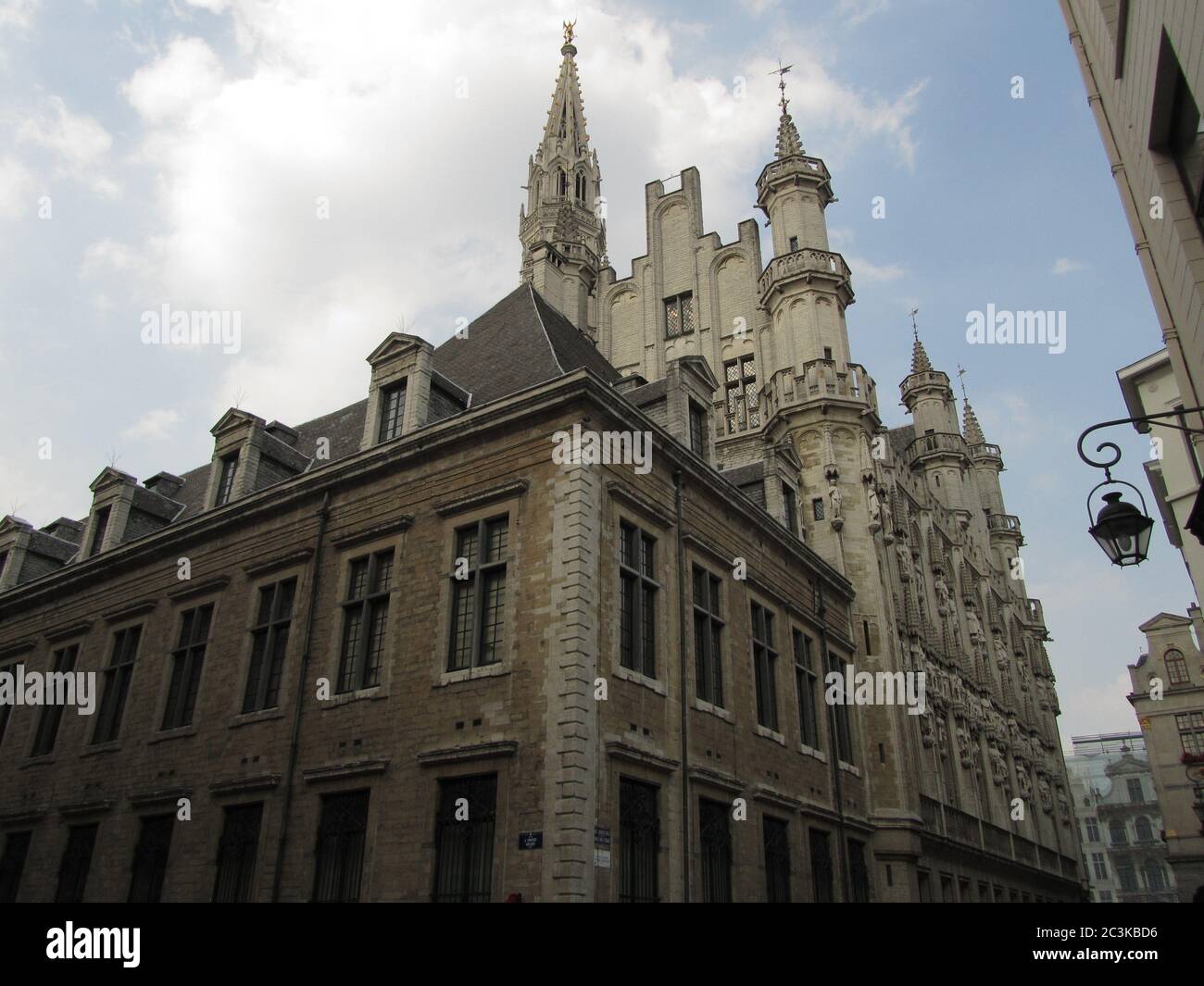 BRUSSELS, BELGIUM Jul 27, 2012 Large important building in the centre of the city of Brussels