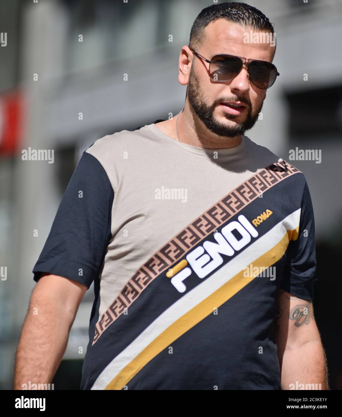 Armenian man wearing sunglasses in Northern Avenue, Yerevan, Armenia Stock  Photo - Alamy