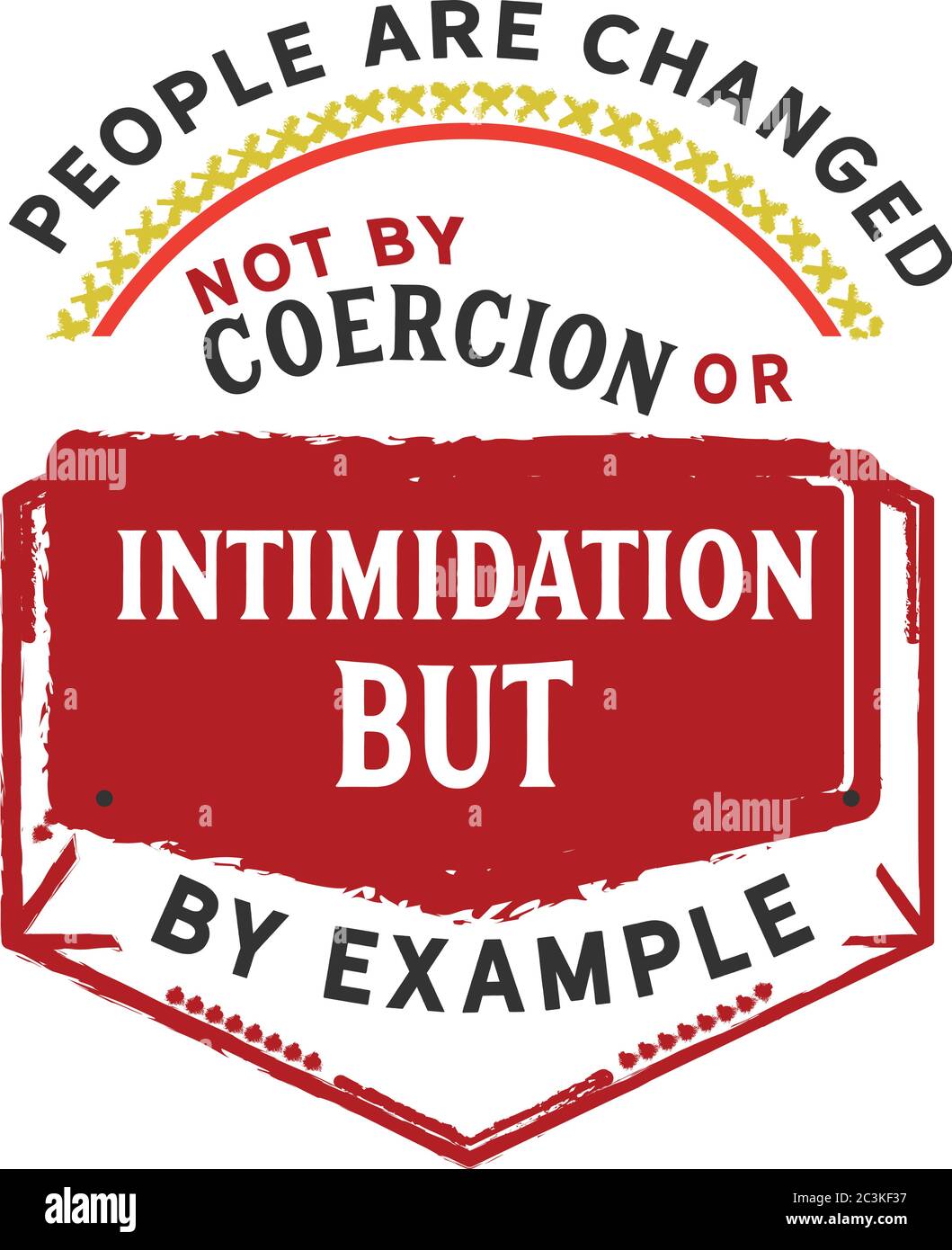 Coercion and intimidation Stock Vector Images Alamy
