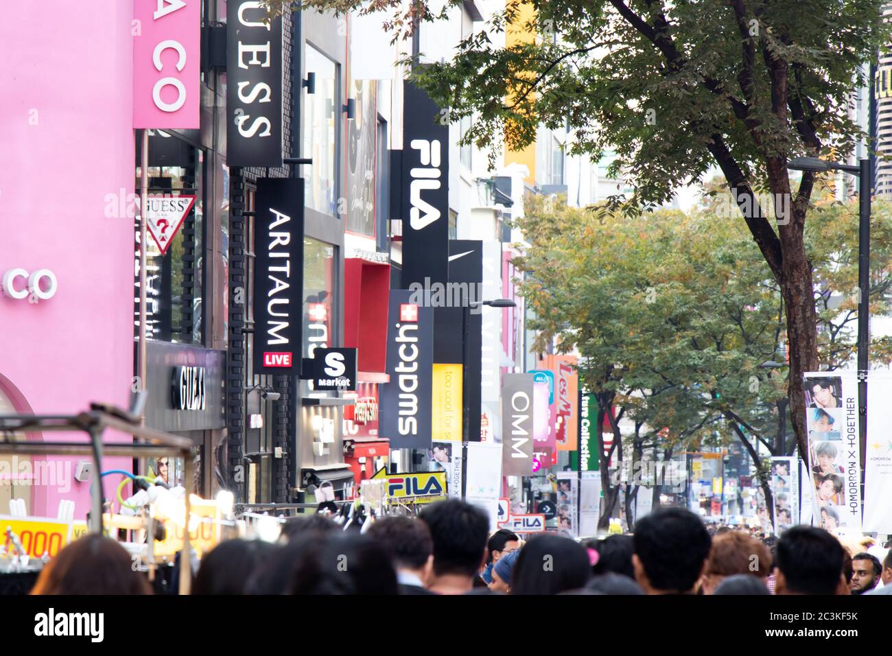 Fila on sale store myeongdong