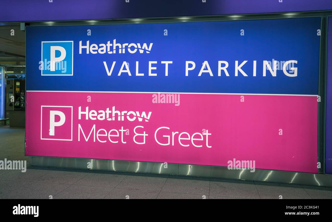Heathrow Valet Parking and Meet and Greet Parking Area LONDON