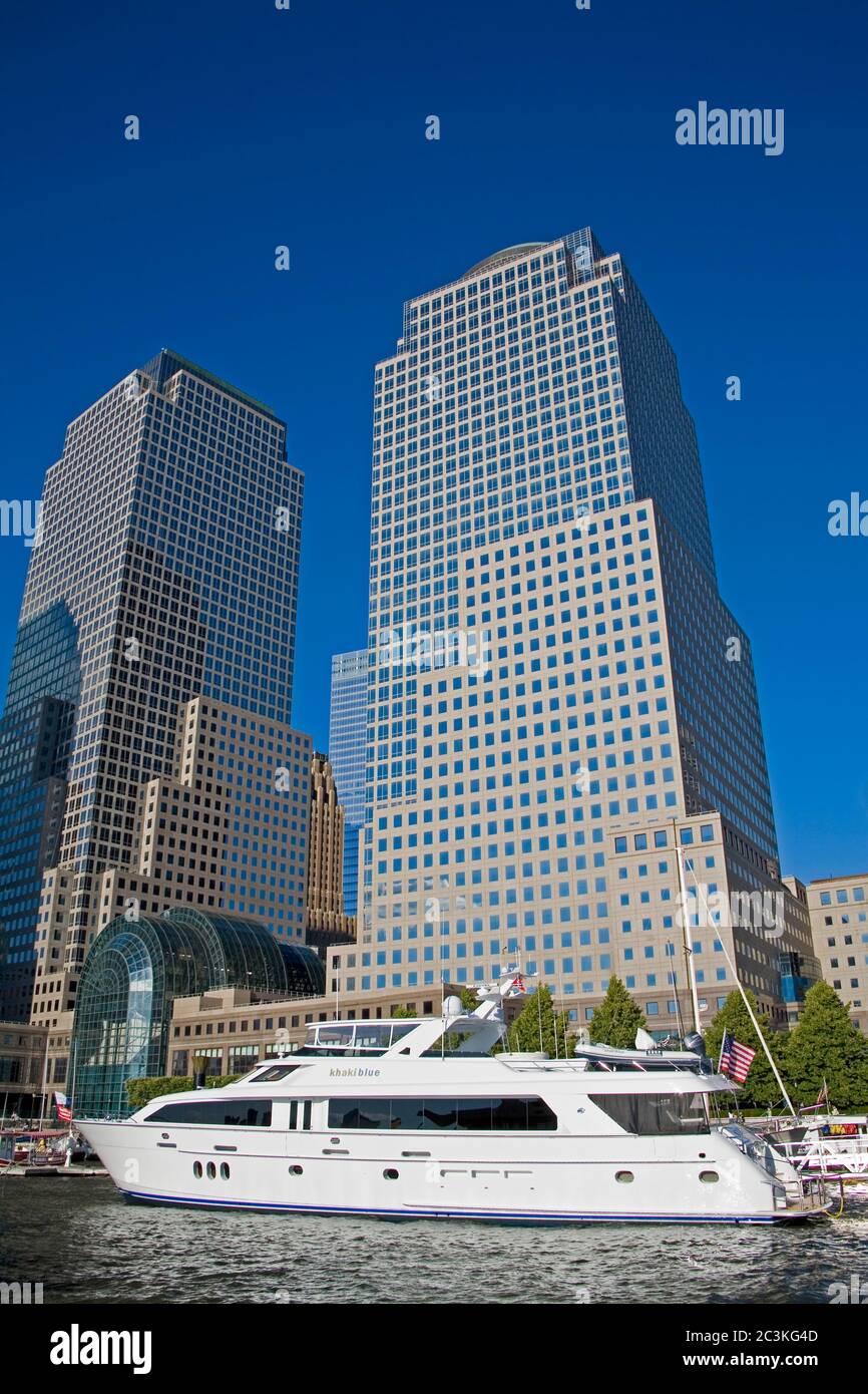 North Cove Yacht Harbor, World Financial Center, New York City, New