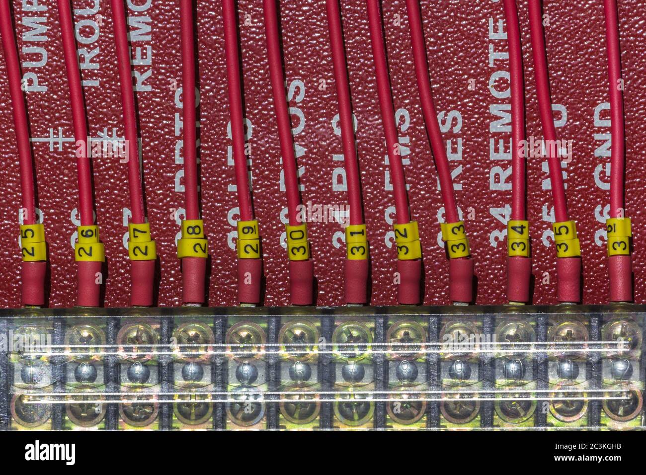 electric wire control Stock Photo Alamy