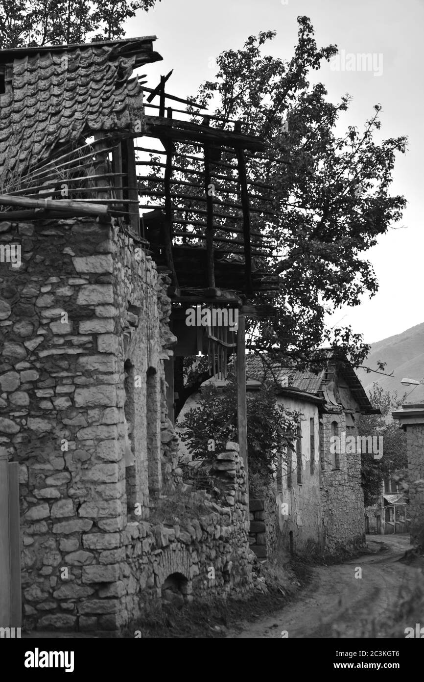 Vertical shot abandoned village hi-res stock photography and images - Alamy
