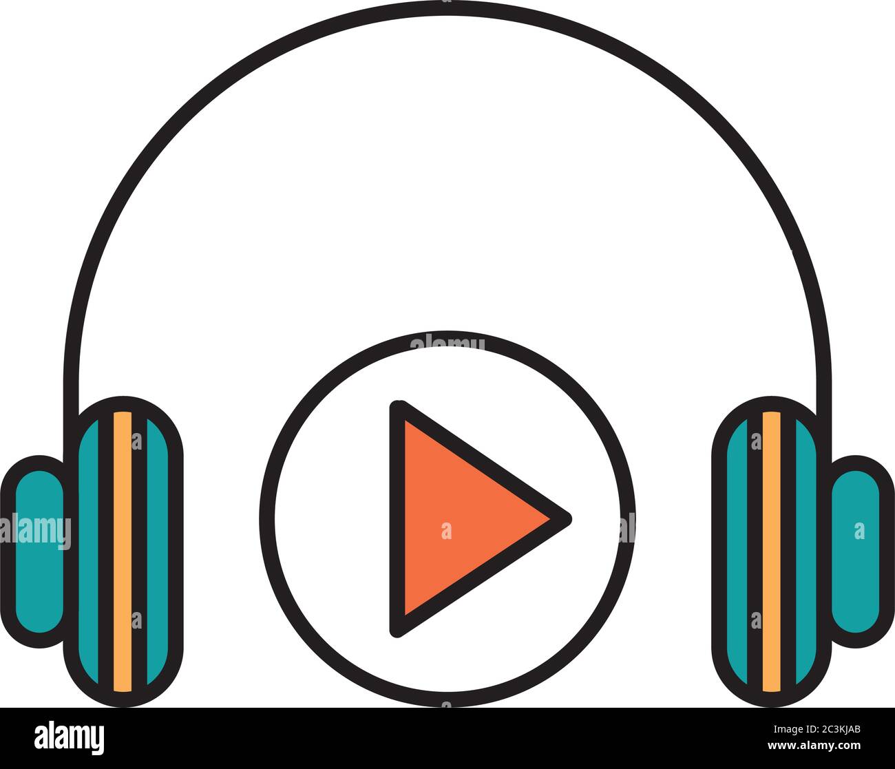Training headset Stock Vector Images - Alamy