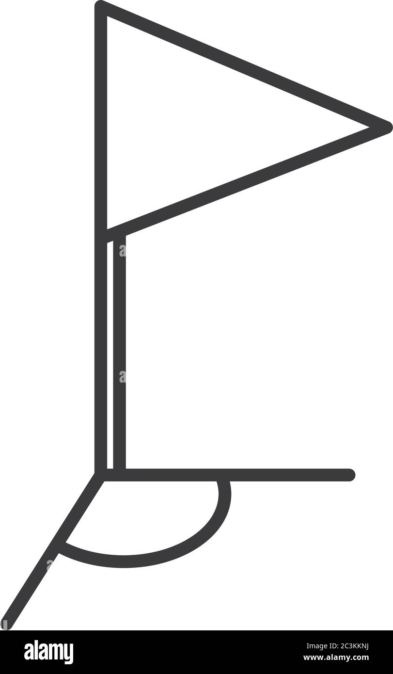 soccer game, corner kick with flag league recreational sports