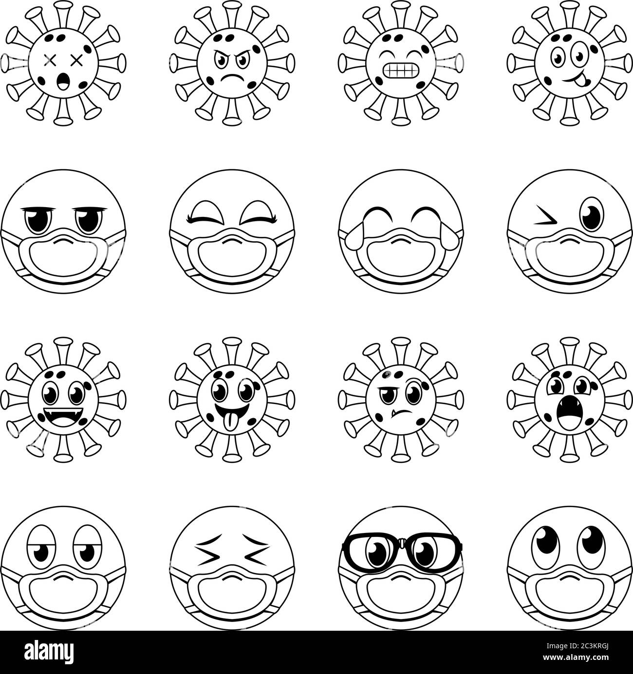 Handshake Emoji coloring page  Free Printable Coloring Pages