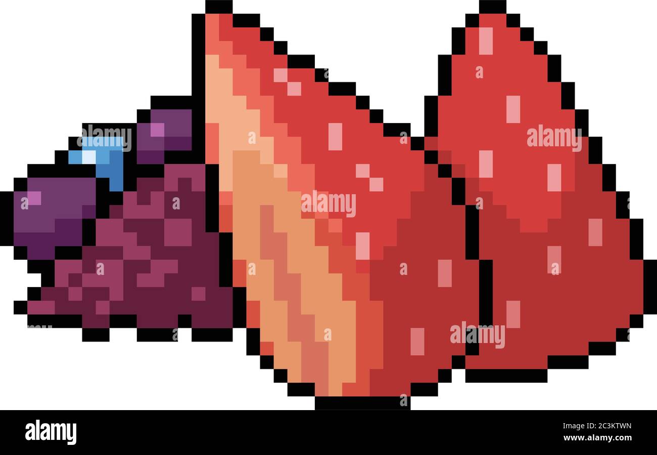 8 bit strawberry hi-res stock photography and images - Alamy