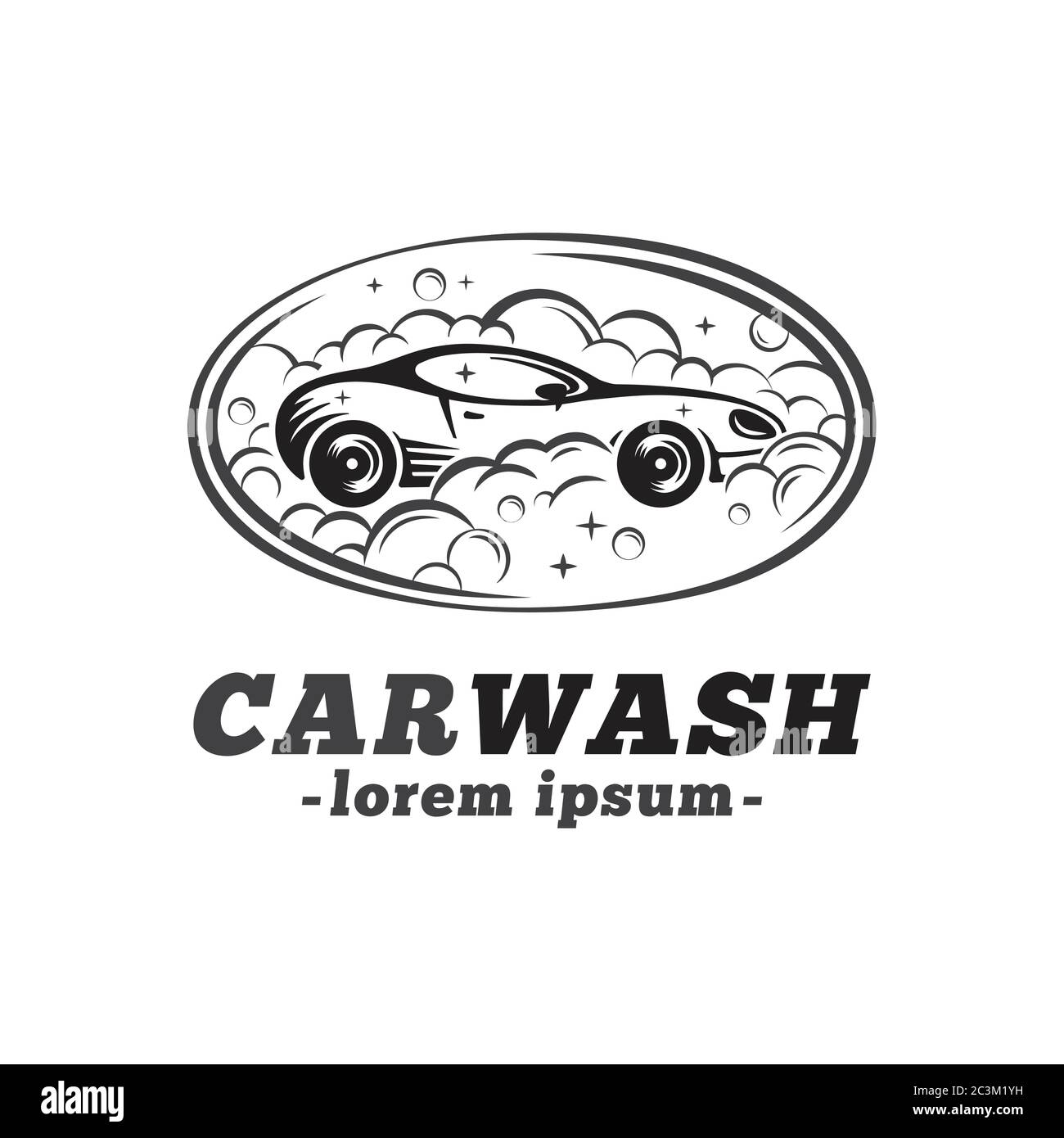 Car Wash Logo. Vector and Illustrations Stock Vector Image & Art Alamy