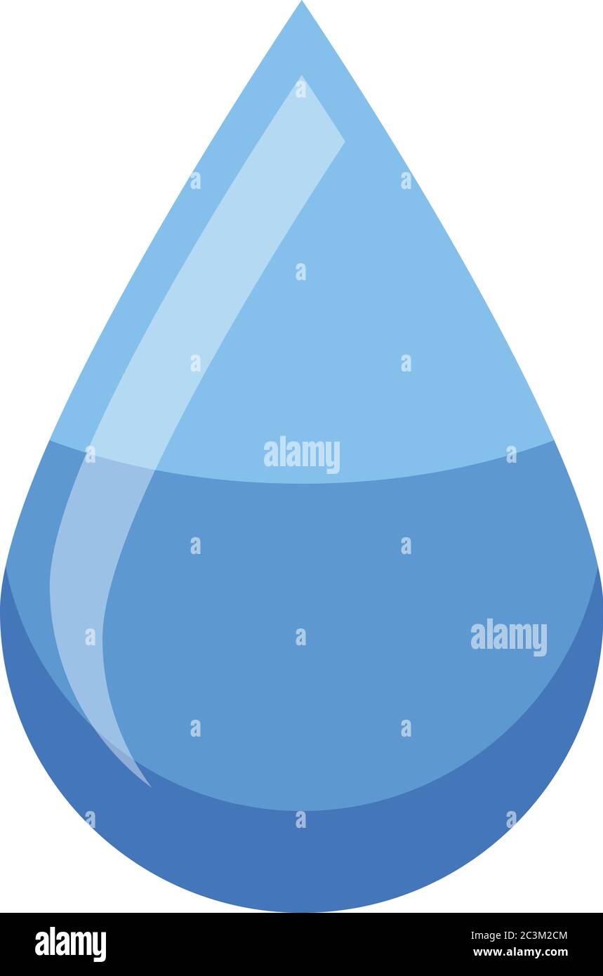 Water drop icon, isometric style Stock Vector Image & Art - Alamy