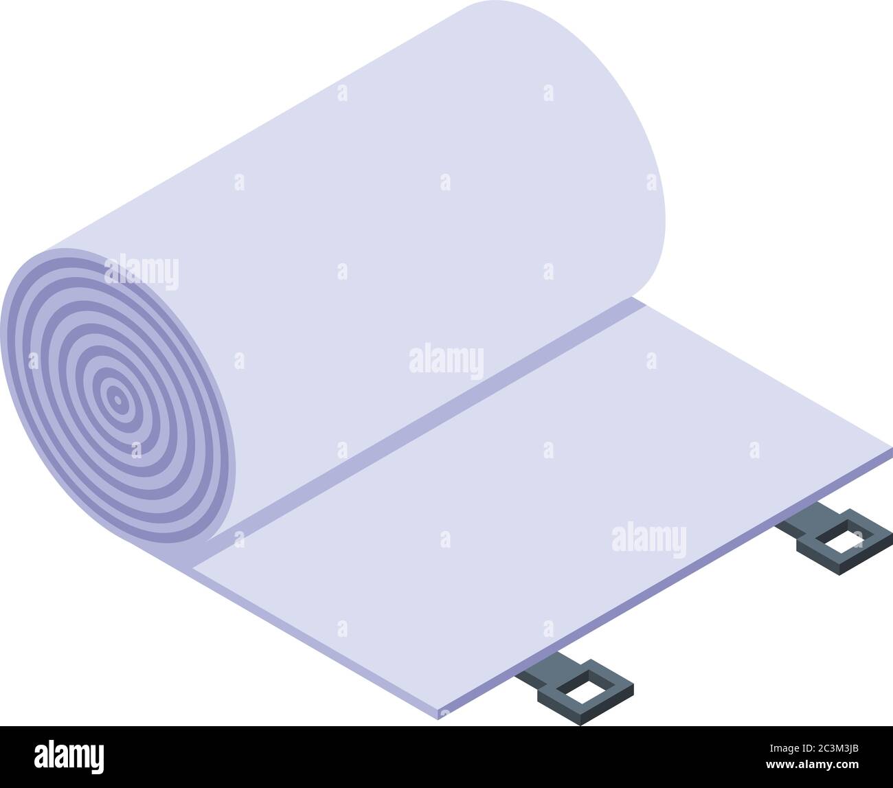 Elastic bandage icon, isometric style Stock Vector