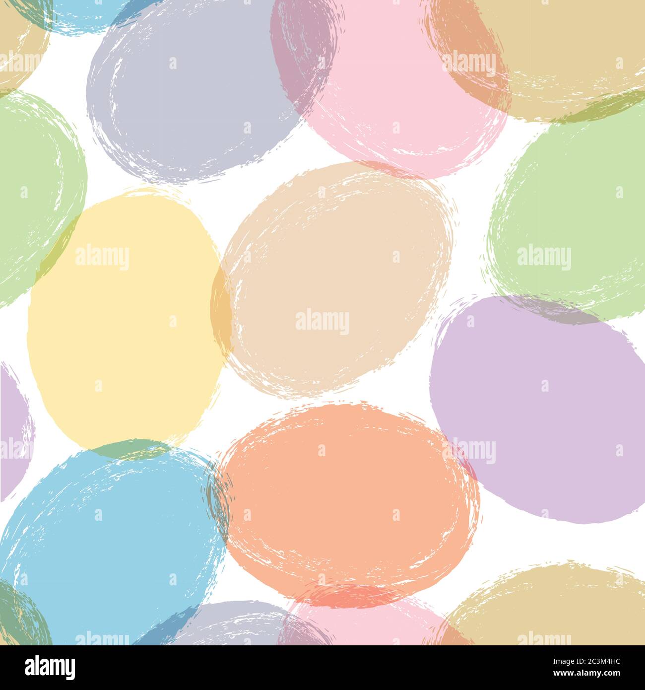 hand drawn seamless background, abstract illustration Stock Vector