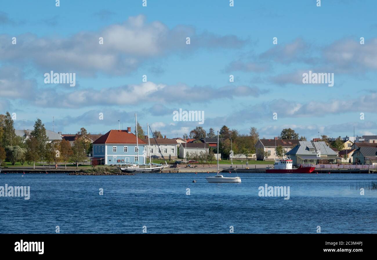Visit Raahe Seaside town of Raahe and its old buildings Stock Photo - Alamy