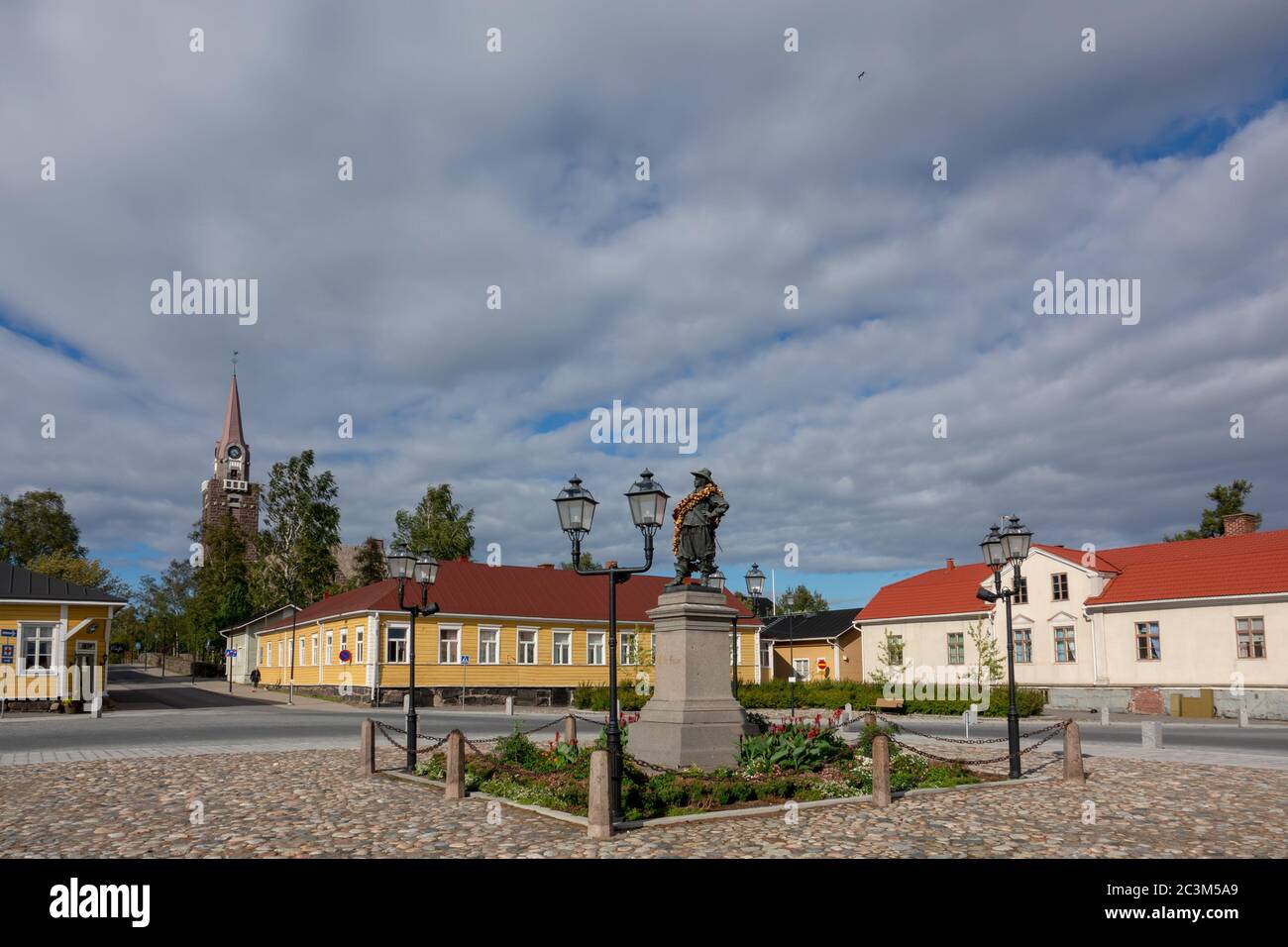 Visit Raahe Seaside town of Raahe and its old buildings Stock Photo - Alamy