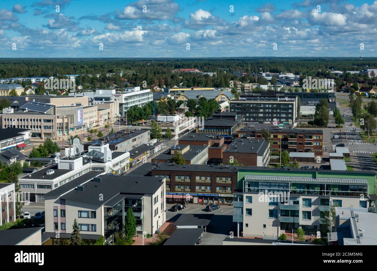 Views of seaside town Raahe in Finland Stock Photo - Alamy