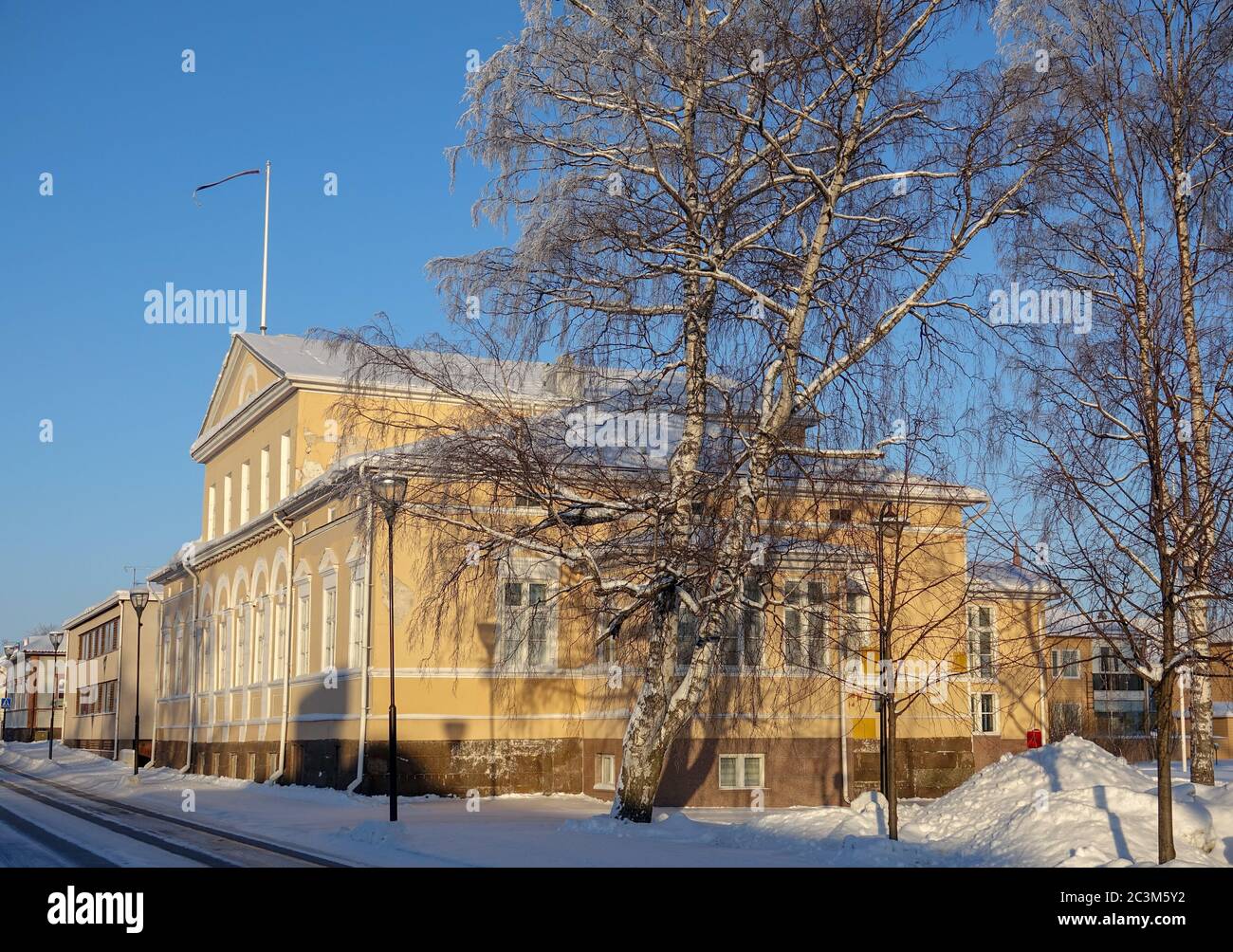 Visit Raahe Seaside town of Raahe and its old buildings and museum Stock Photo - Alamy