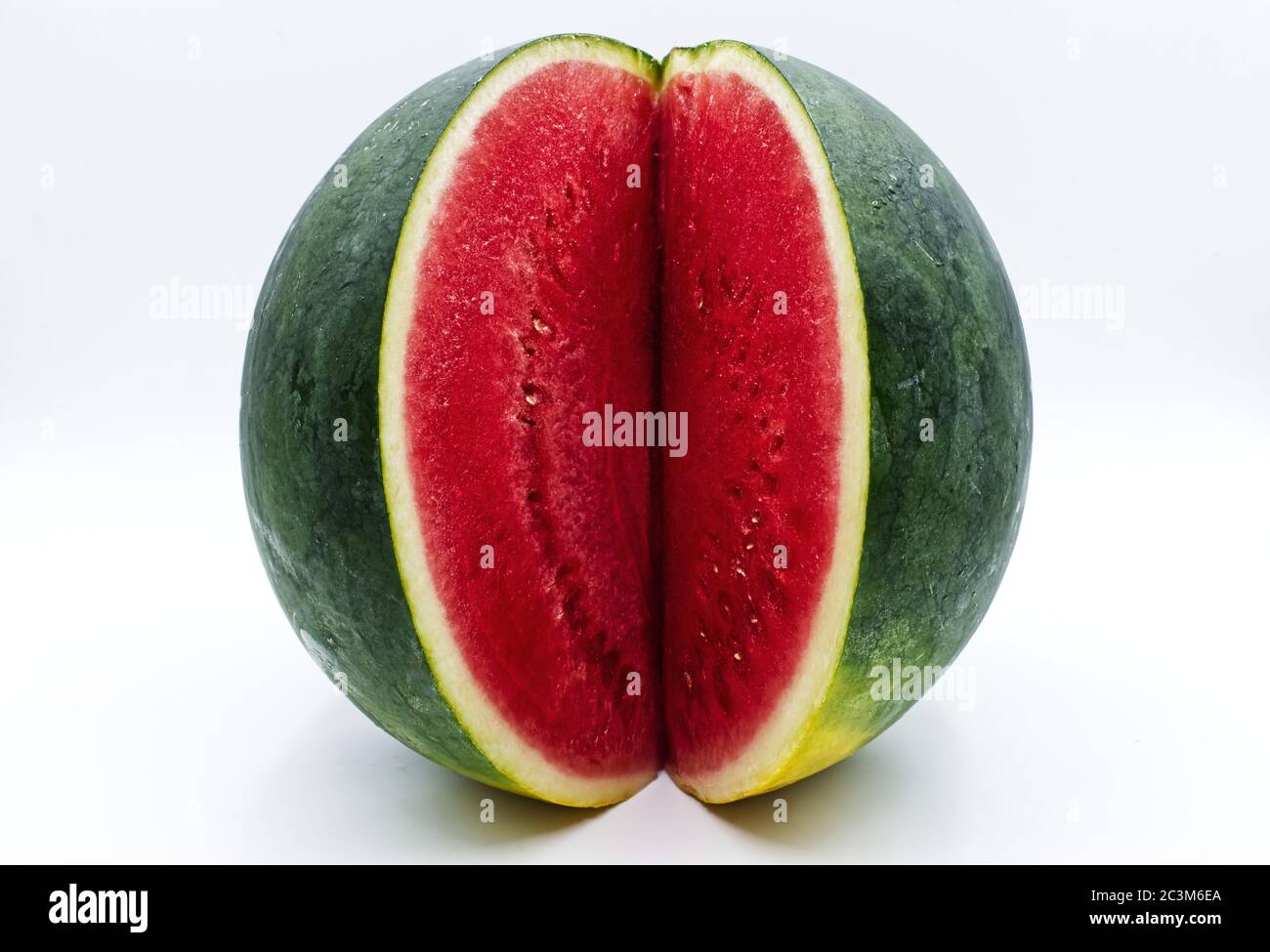 Fresh watermelon isolated on white background Stock Photo - Alamy