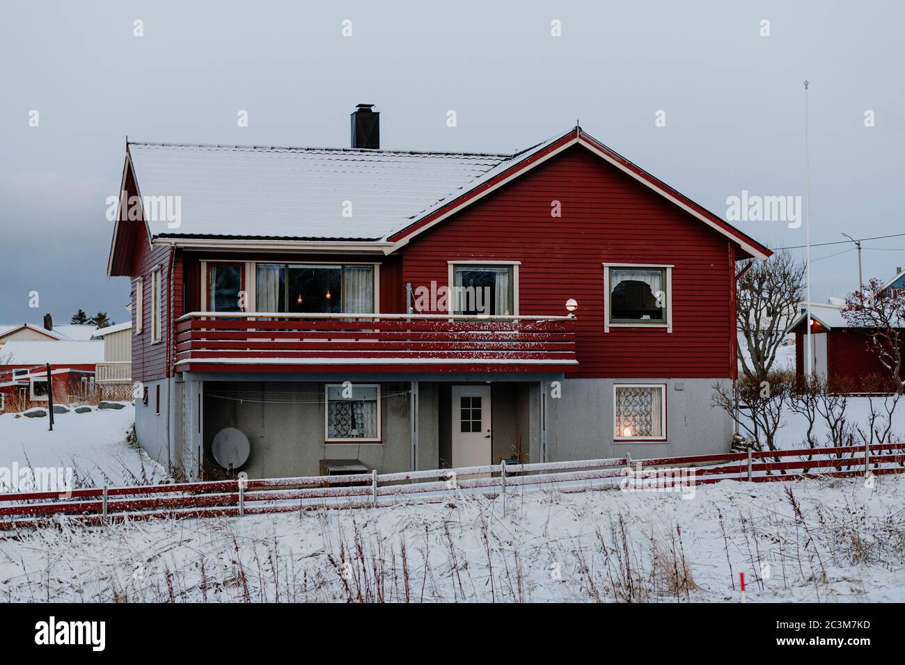 House in the Lofoten Islands. Travel Stock Photo Alamy