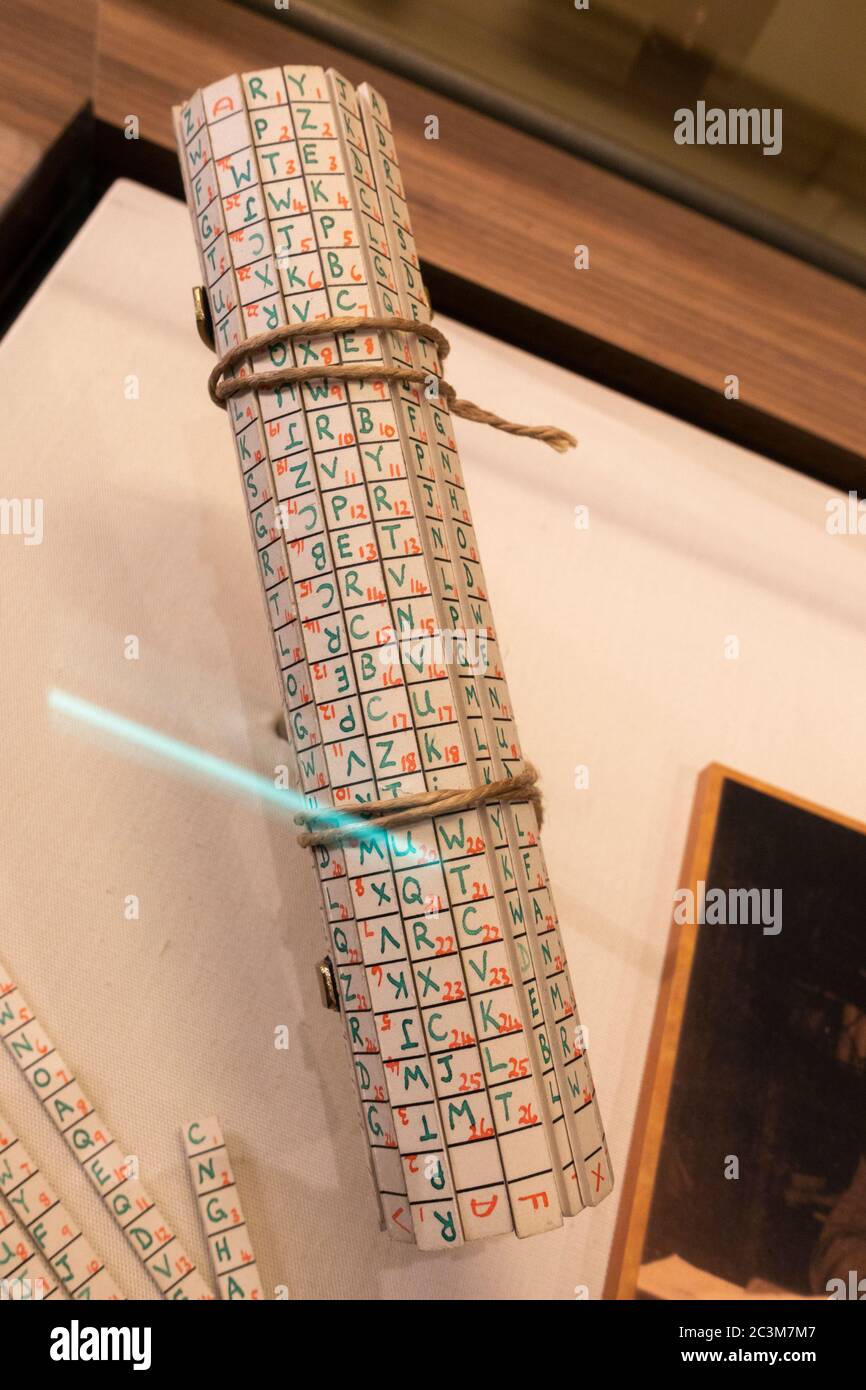 Cardboard Rods Cardboard Letter Strips Used By Code Breakers To Work Out Enigma Settings Bletchley Park Bletchley Buckinghamshire Uk Stock Photo Alamy Cardboard Rods Cardboard Letter Strips Used By Code Breakers To Work Out Enigma Settings Bletchley Park Bletchley Buckinghamshire Uk Stock Photo Alamy