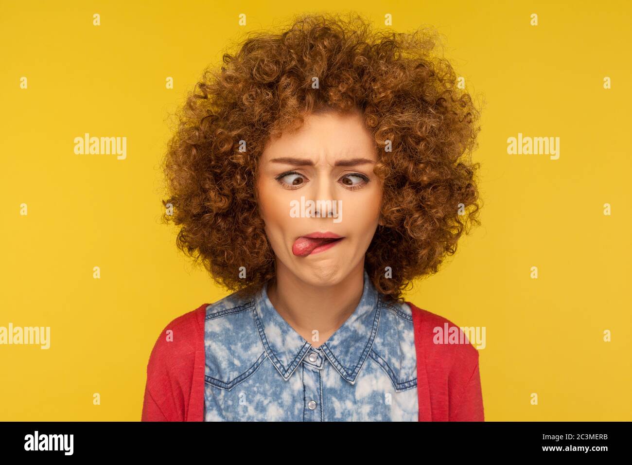 Eyes crossed crosseyed cross eyed hires stock photography and images