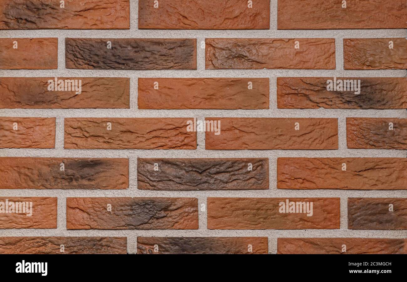 brick texture and wall tiles elevation background Stock Photo - Alamy