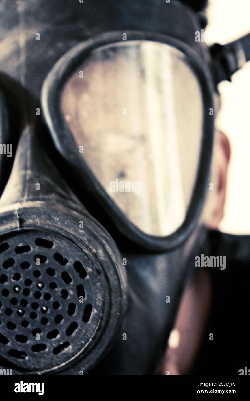 Gas mask system hi-res stock photography and images - Alamy