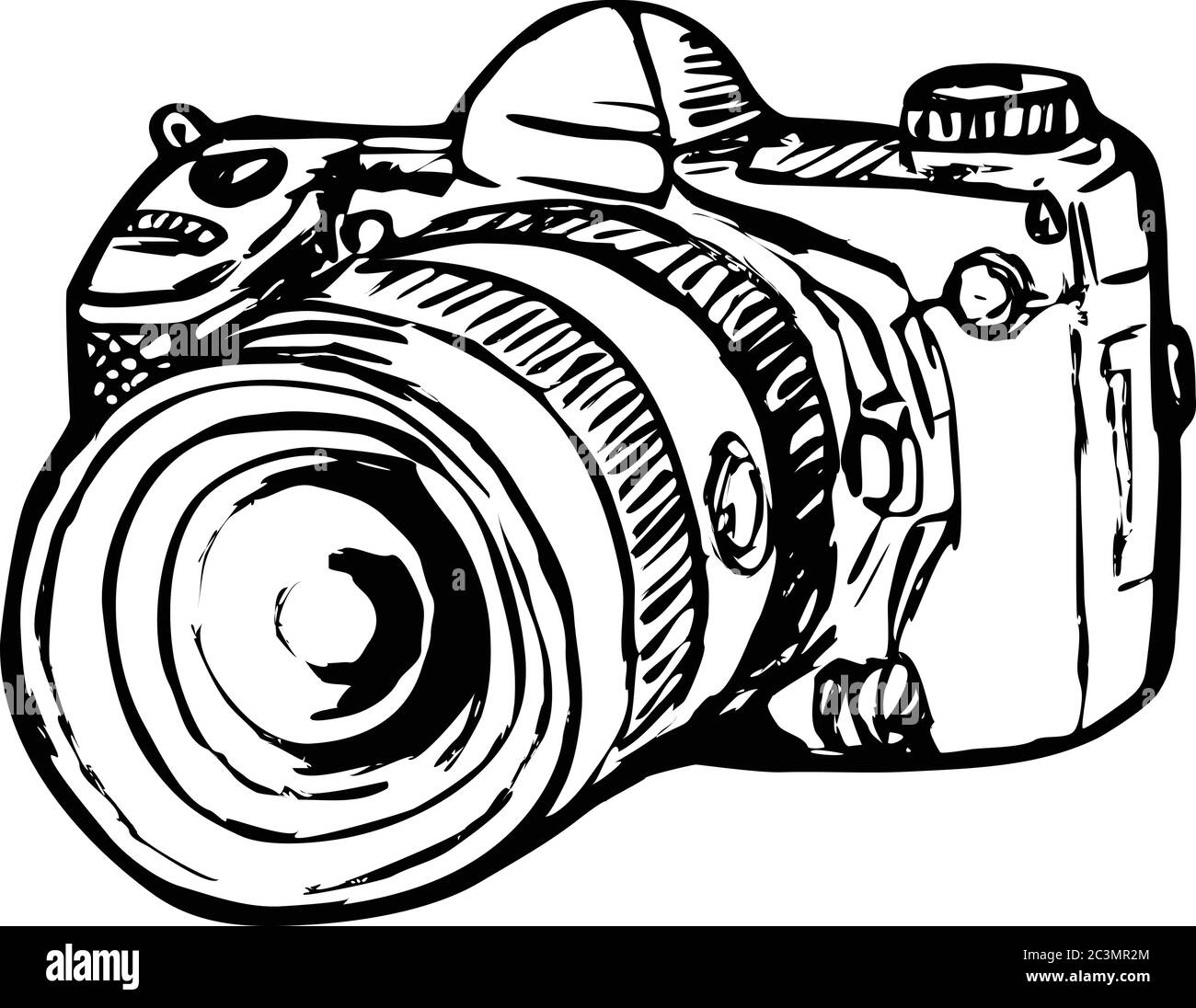 Drawing Sketch Style Illustration Of A Dslr Digital Still Image Camera With Zoom Lens Viewed From Side On Isolated White Background In Black And White Stock Vector Image Art Alamy In today's modern era, digital photography has become necessity and for this we need camera. https www alamy com drawing sketch style illustration of a dslr digital still image camera with zoom lens viewed from side on isolated white background in black and white image363718844 html