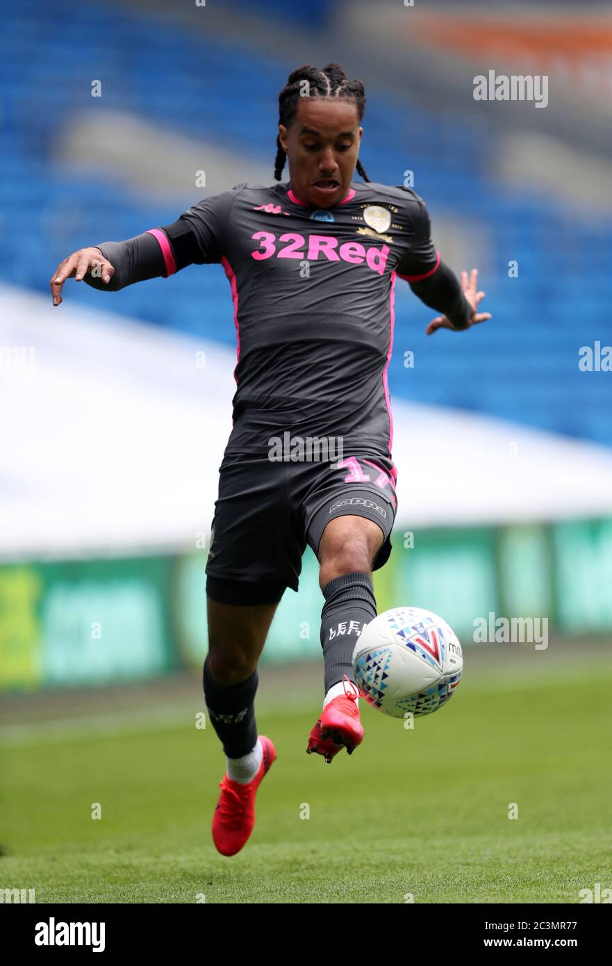 Leeds United's Wander Helder Costa during the Sky Bet Championship match at Cardiff City Stadium. Stock Photo