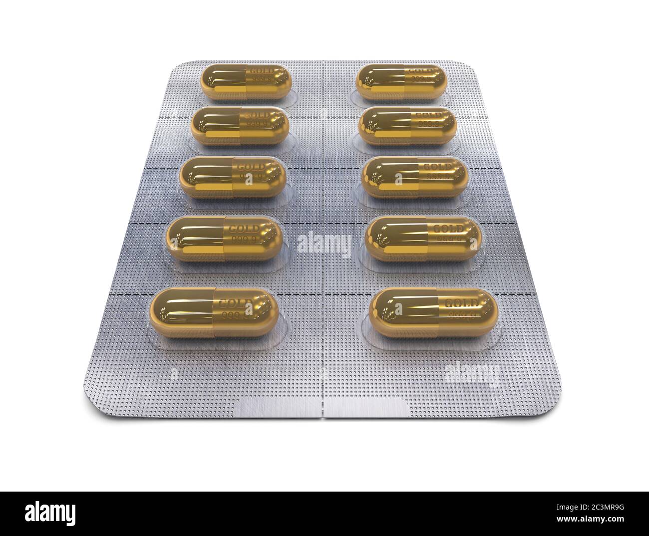 Golden pill hires stock photography and images Alamy