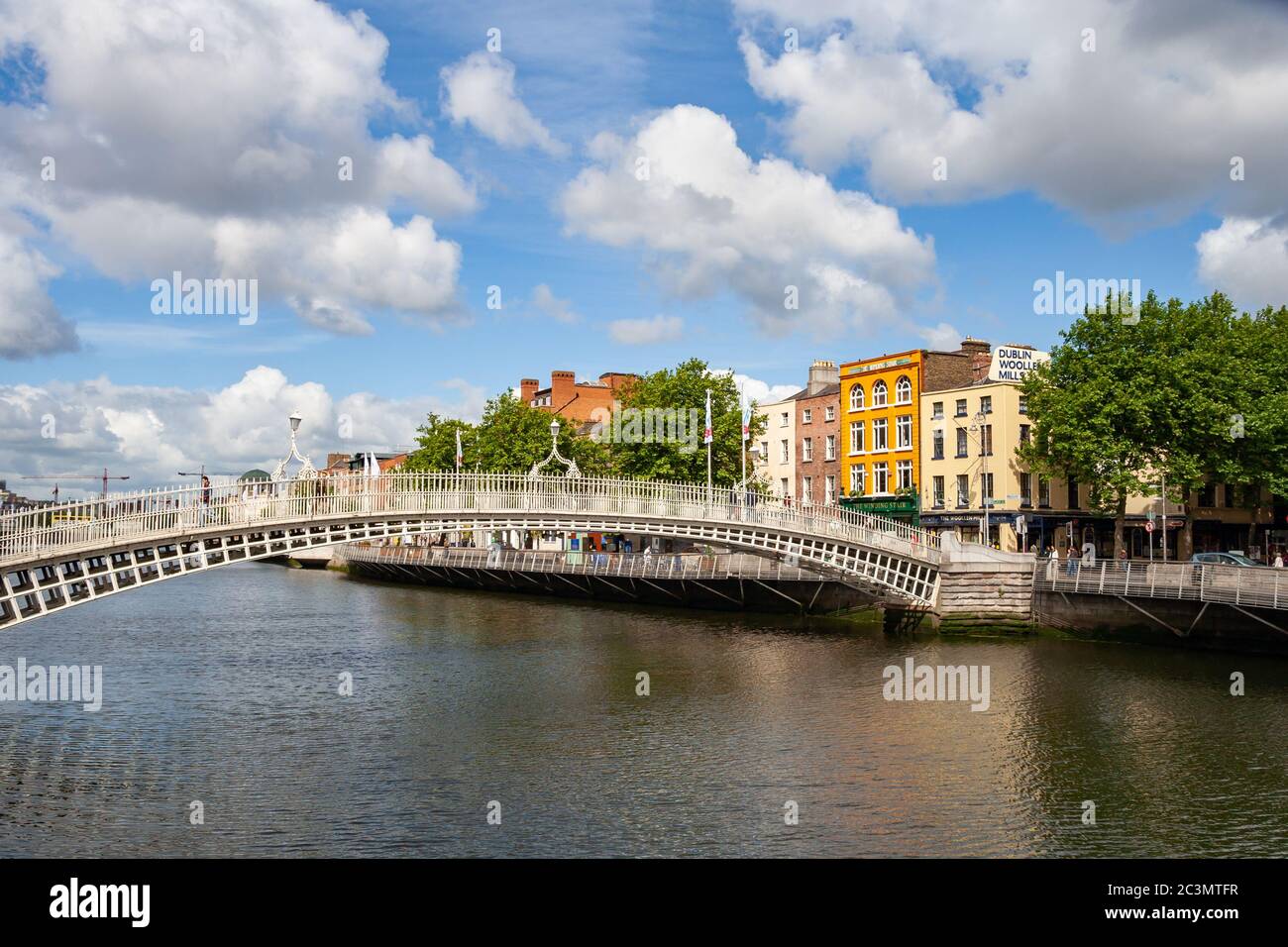 Penny bridge river liffey dublin ireland hi-res stock photography and ...